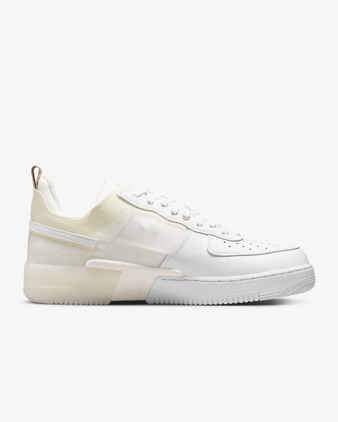 Nike Air Force 1 React bianche | AW LAB
