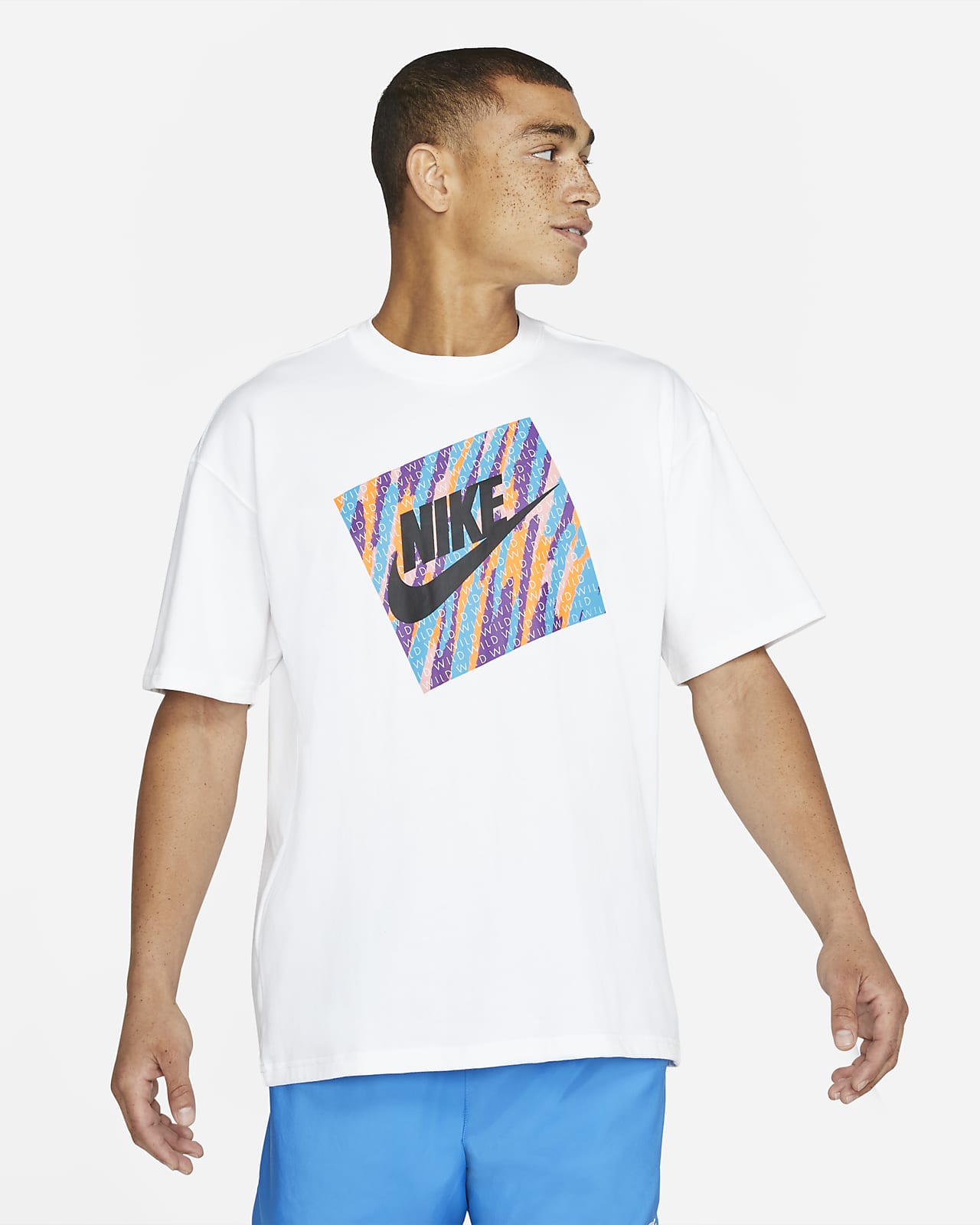 t shirt rose homme nike