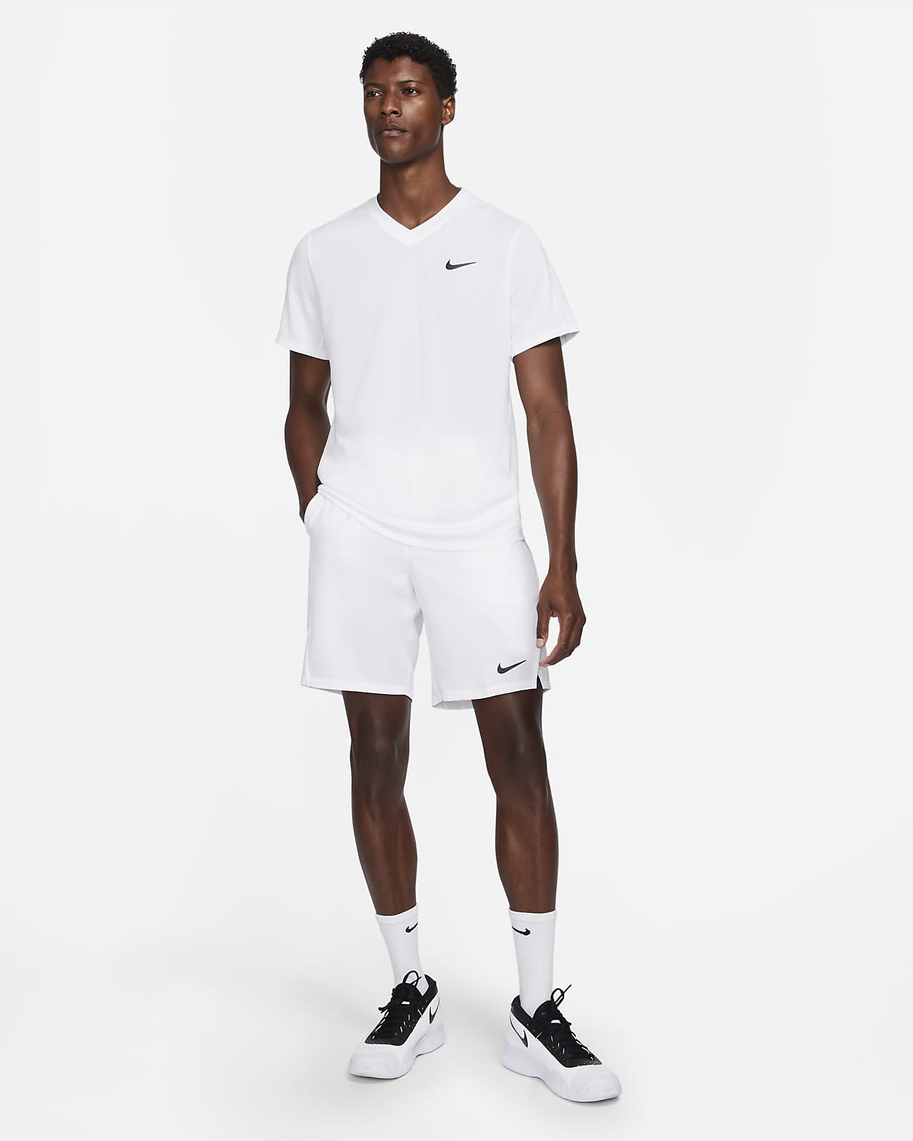 NikeCourt Dri-FIT Victory Men's 23cm (approx.) Tennis Shorts. Nike CA