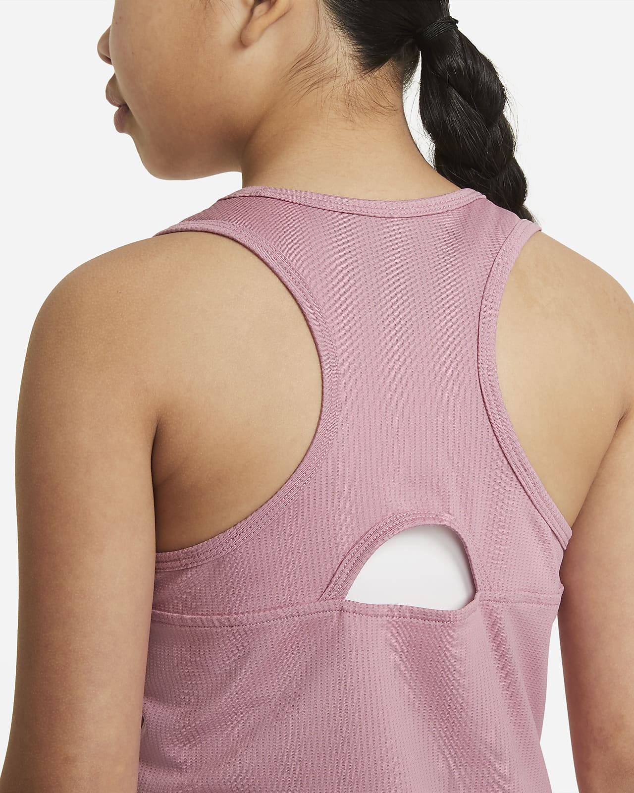 nike pro training victory essential tank in black