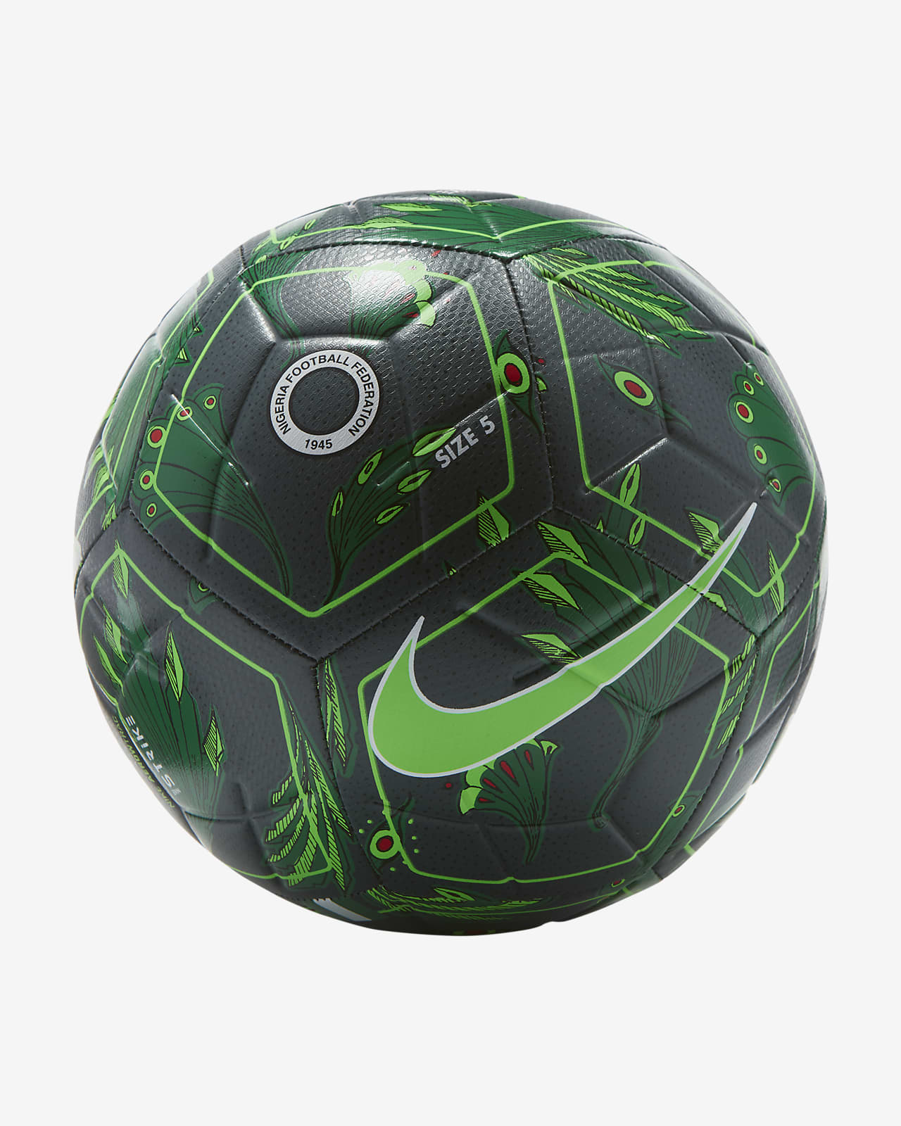 nike aerow soccer ball size 5