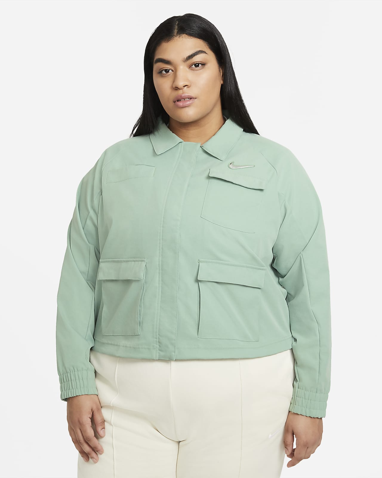 nike plus size jacket