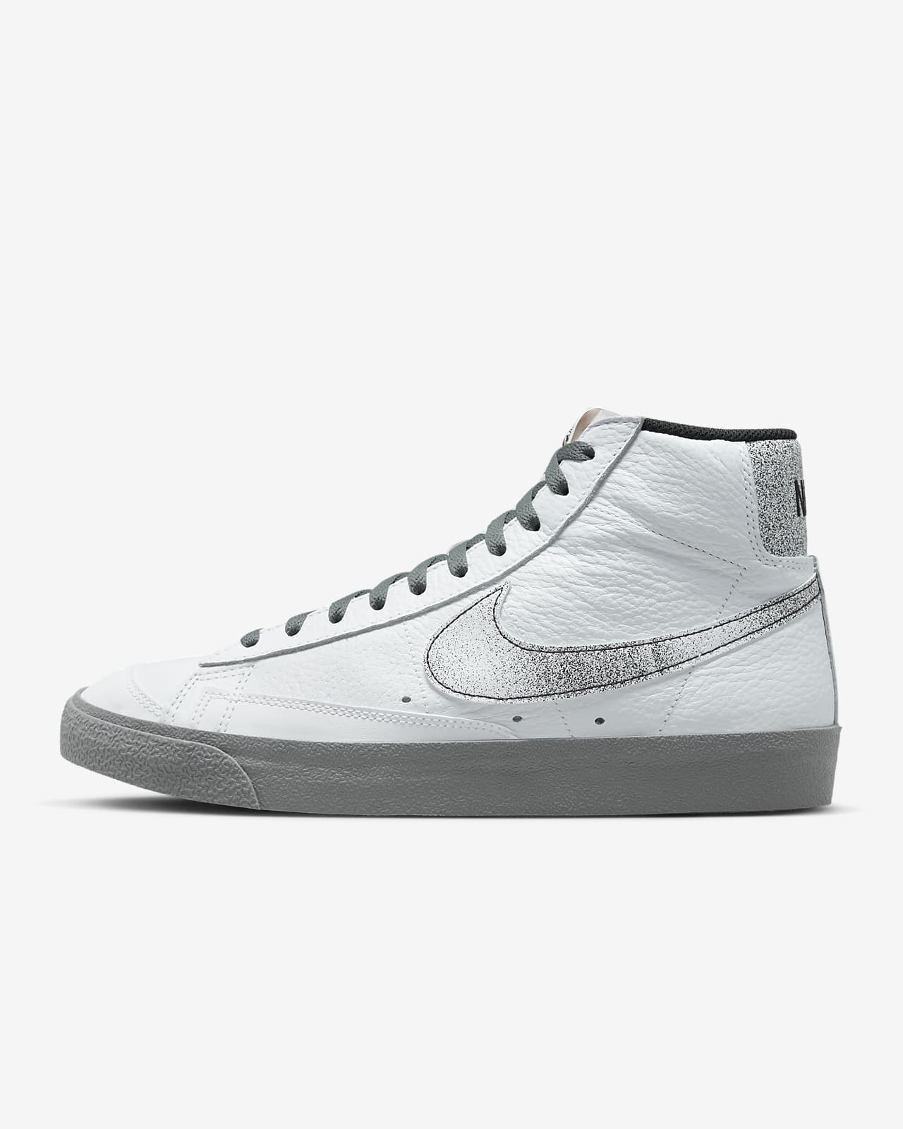 nike mid blazer grey