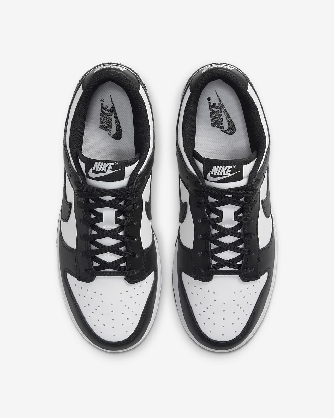 black and white Nike Low dunks in 2024