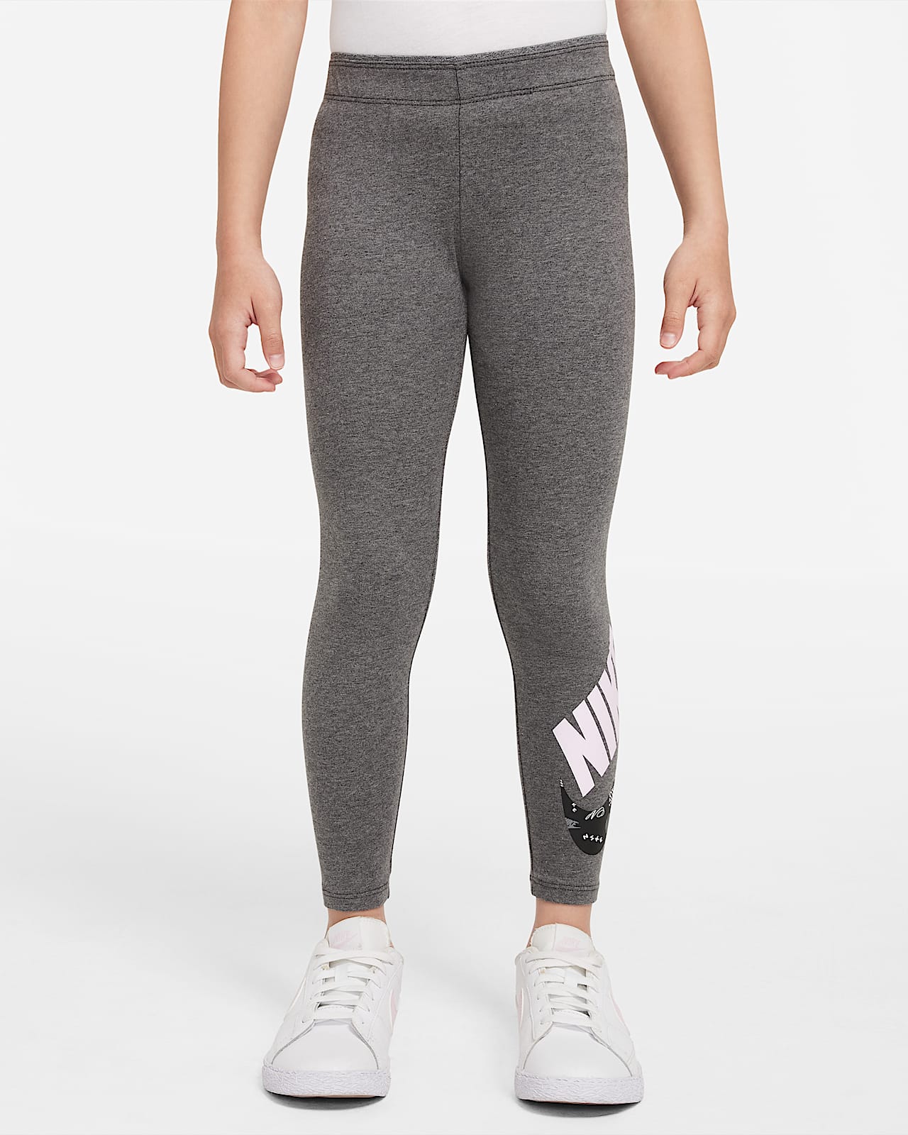 gray nike tights