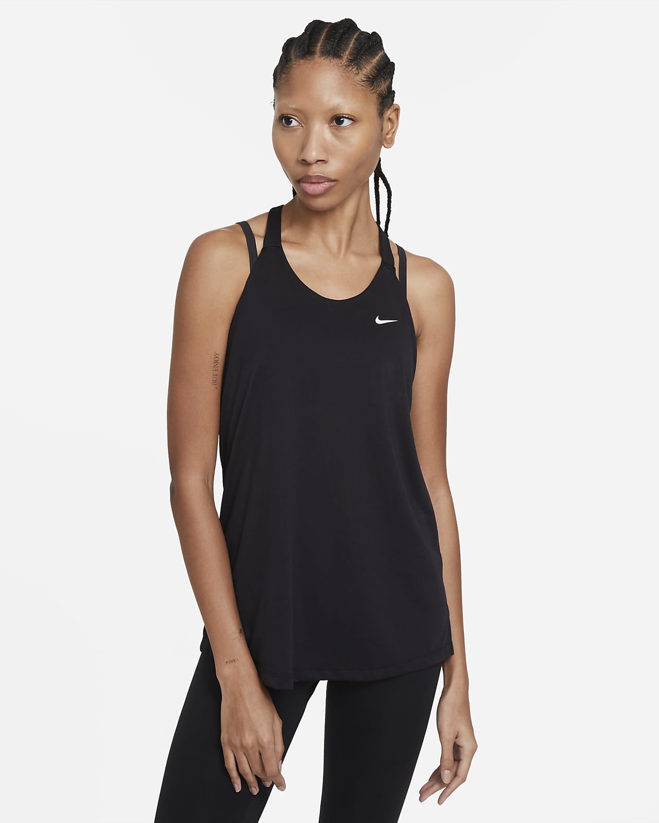 nike dri fit tight fit tank top