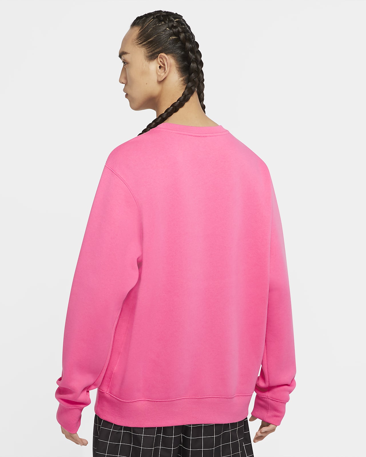 nike men's nike sportswear club crew pullover