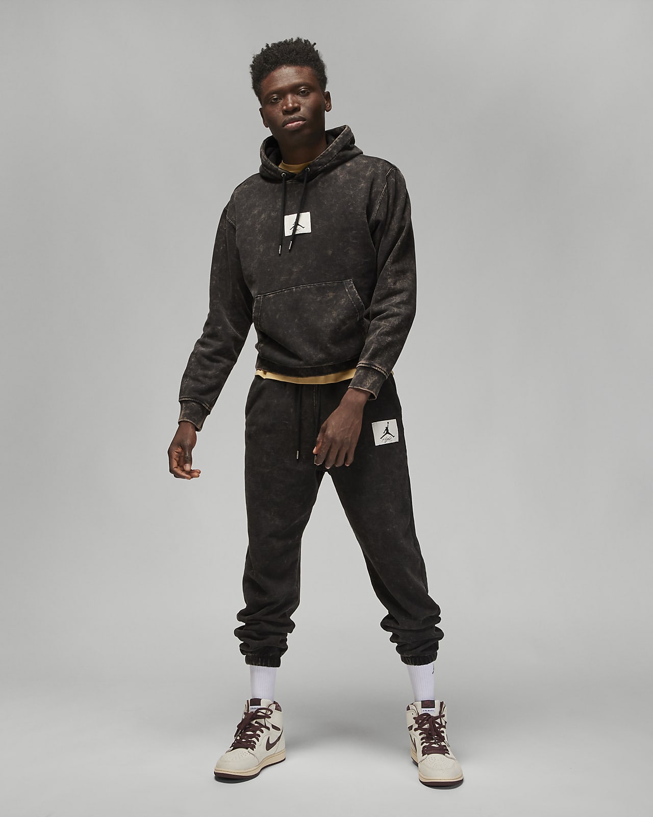 jordan fleece suit