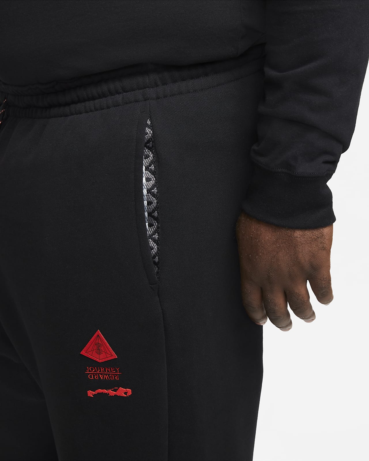 Pants de tejido Fleece para hombre Kyrie. Nike MX