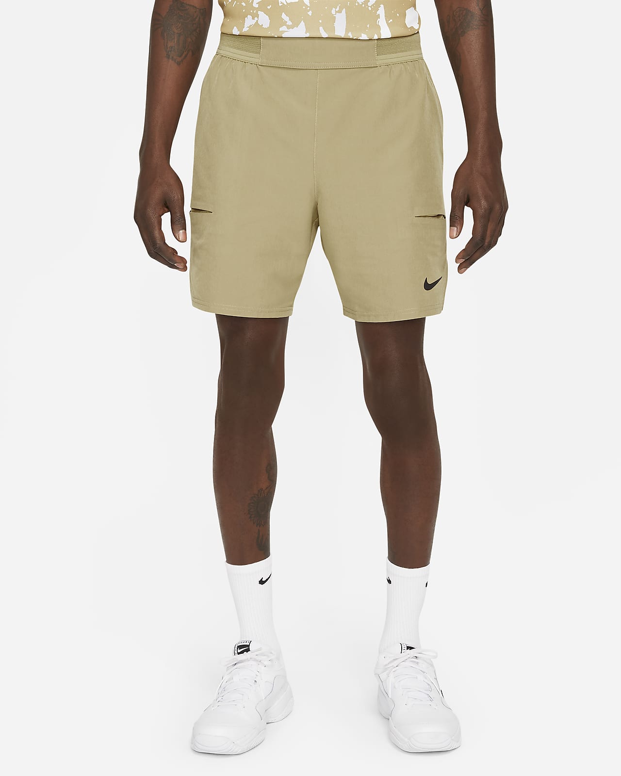 nike men's dri fit tennis shorts