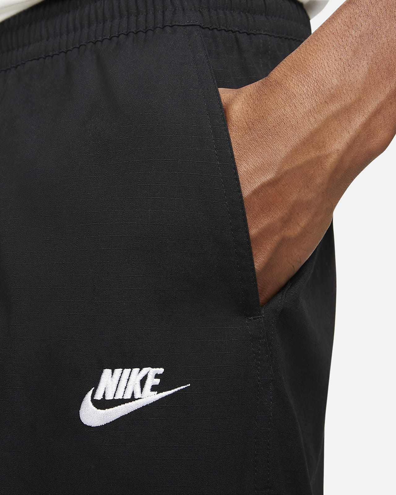 Nike Premium Utility woven cargo trousers in black