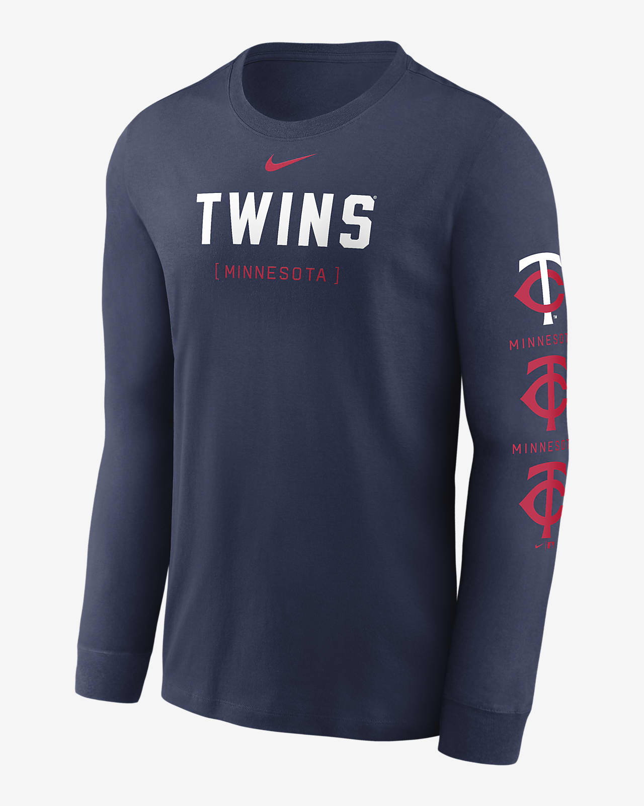 Minnesota Twins Repeater Men's Nike MLB Long-Sleeve T-Shirt