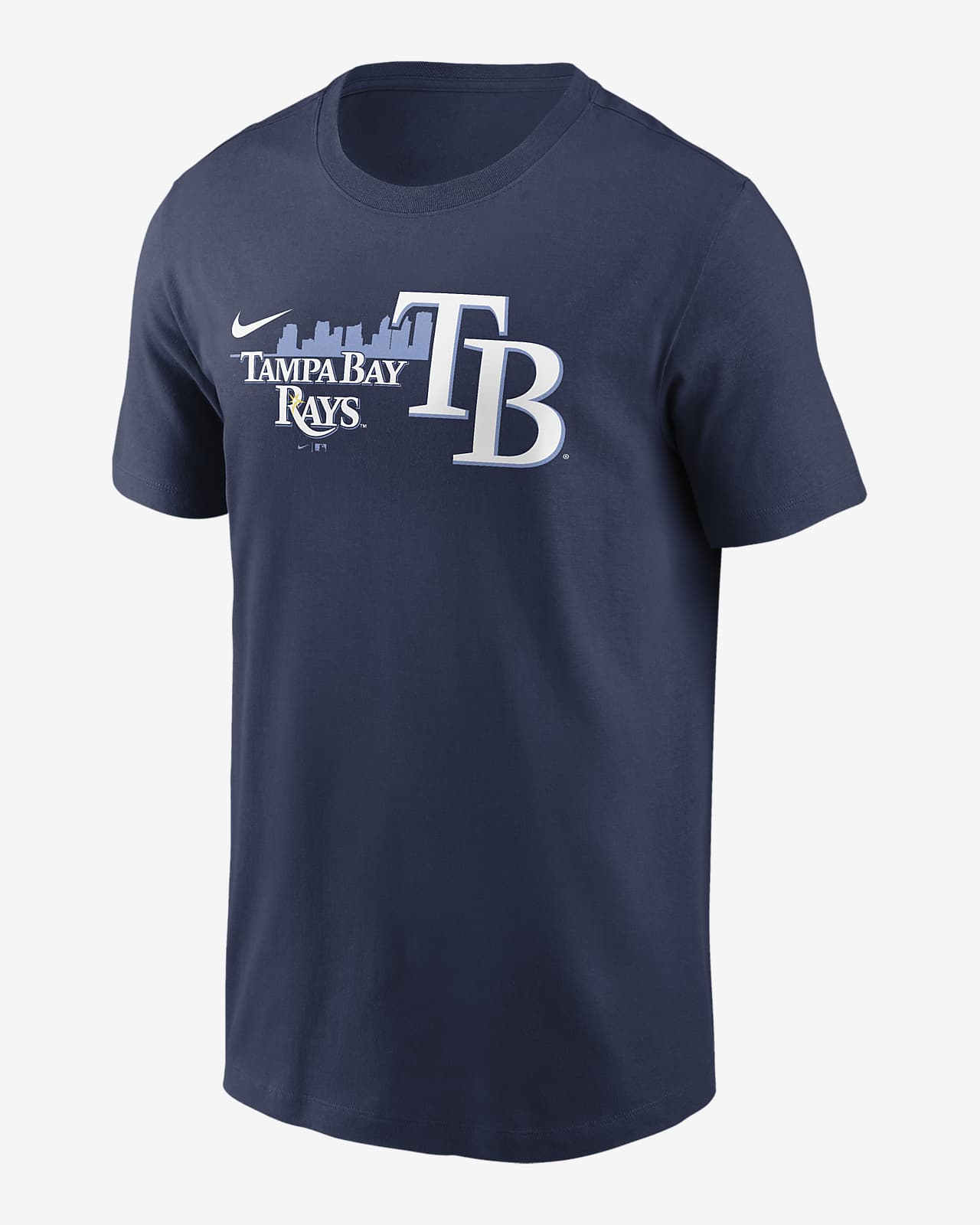 Tampa Bay Rays Local Team Phrase Men's Nike MLB T-Shirt.