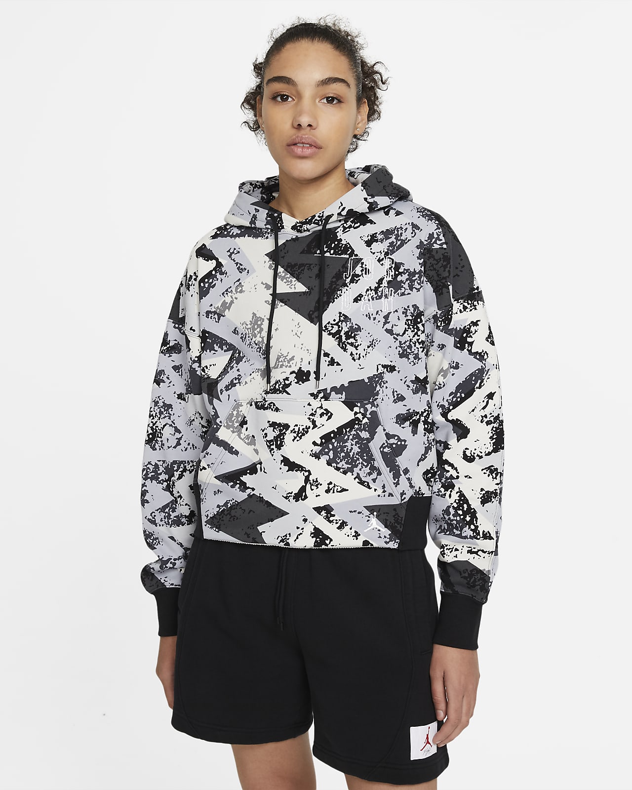 nike jordan grey hoodie