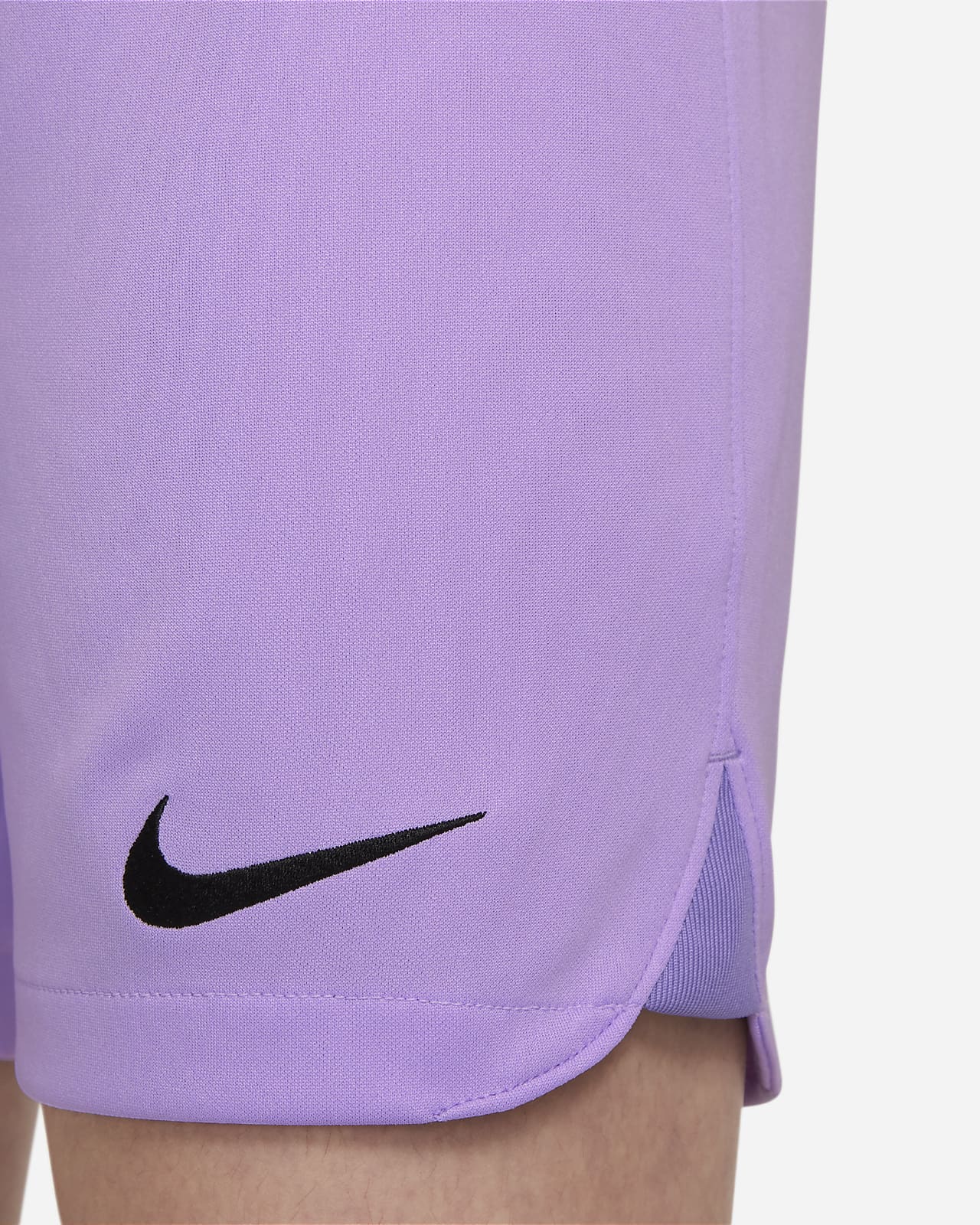 nike purple football shorts