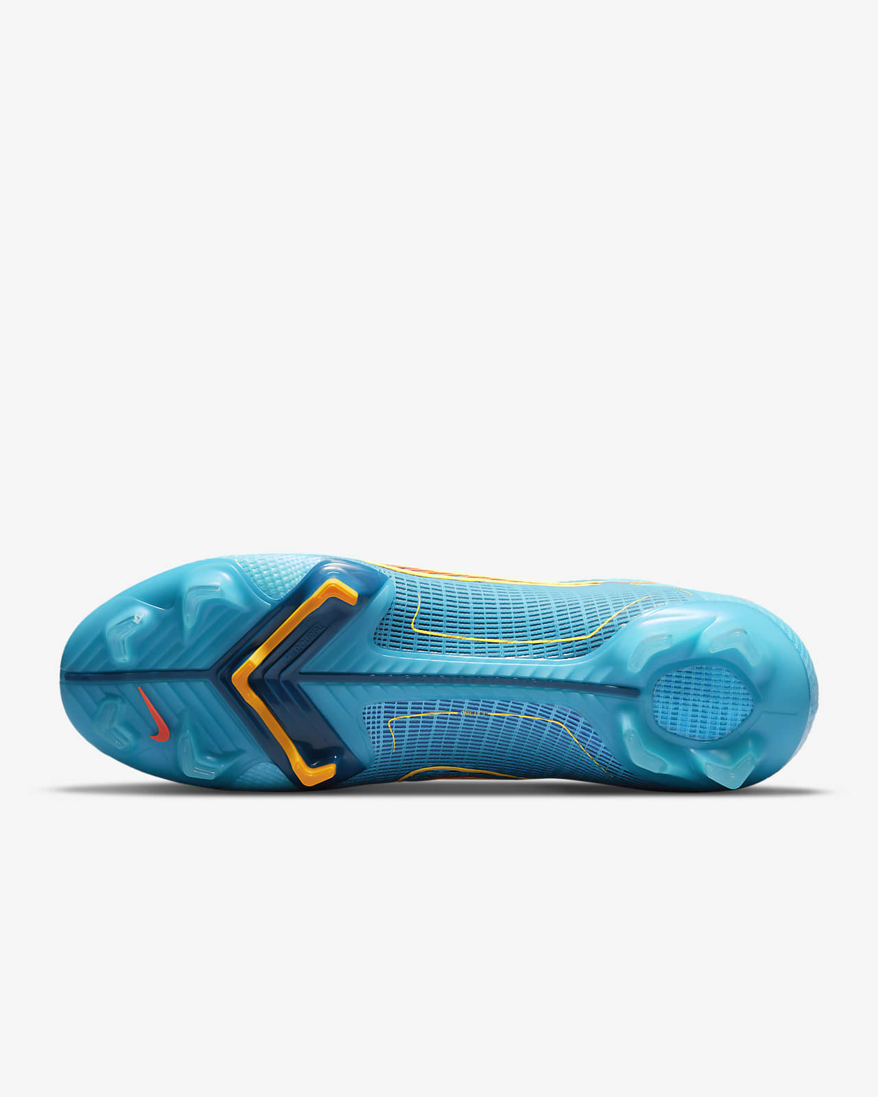 nike mercurial blanco con dorado