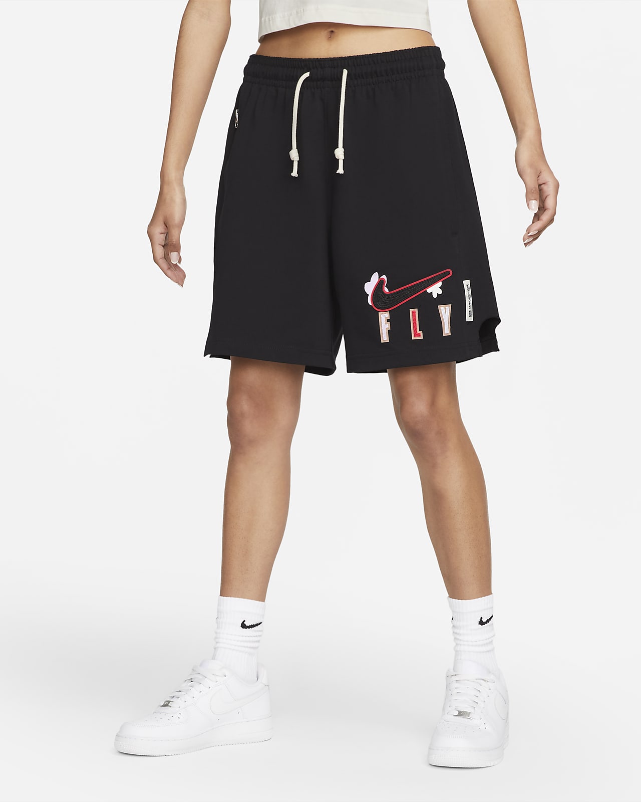 Nike Swoosh Fly Standard Issue Damenshorts