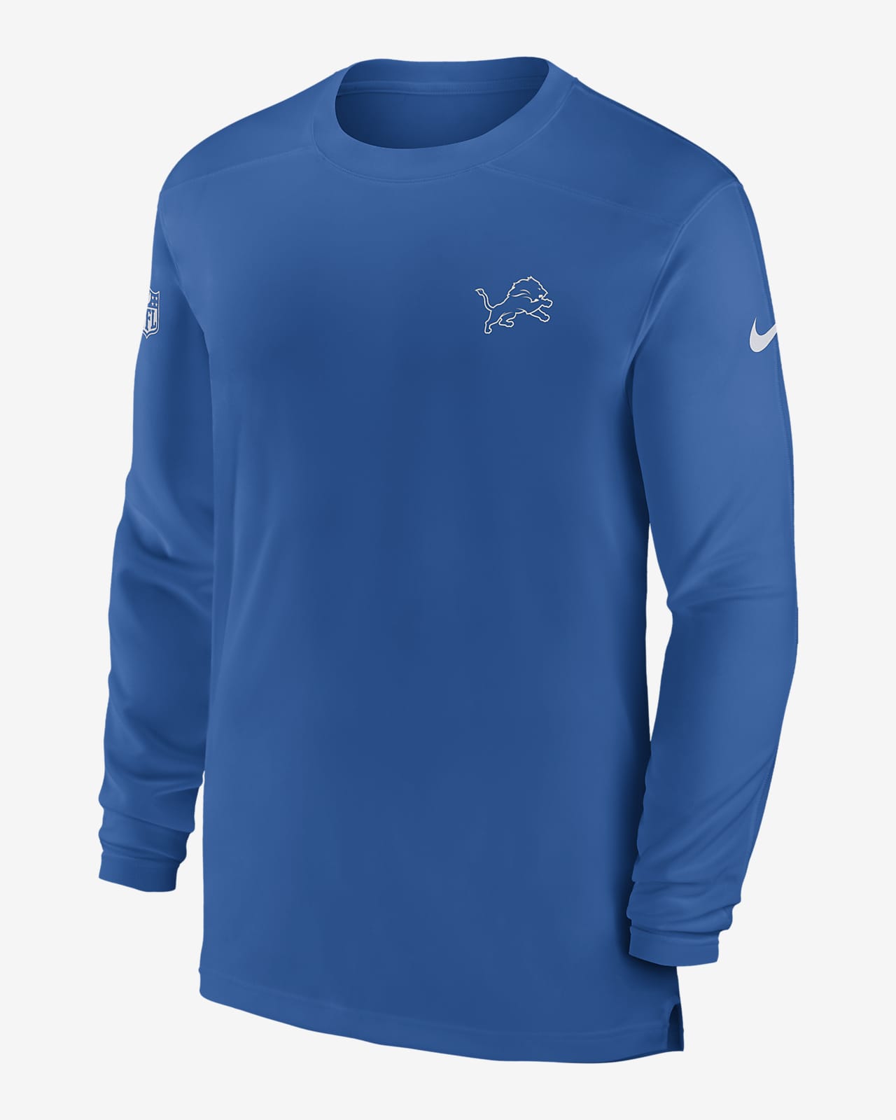 Nike Dri-FIT Sideline Coach (NFL Detroit Lions) Men's Long-Sleeve Top.