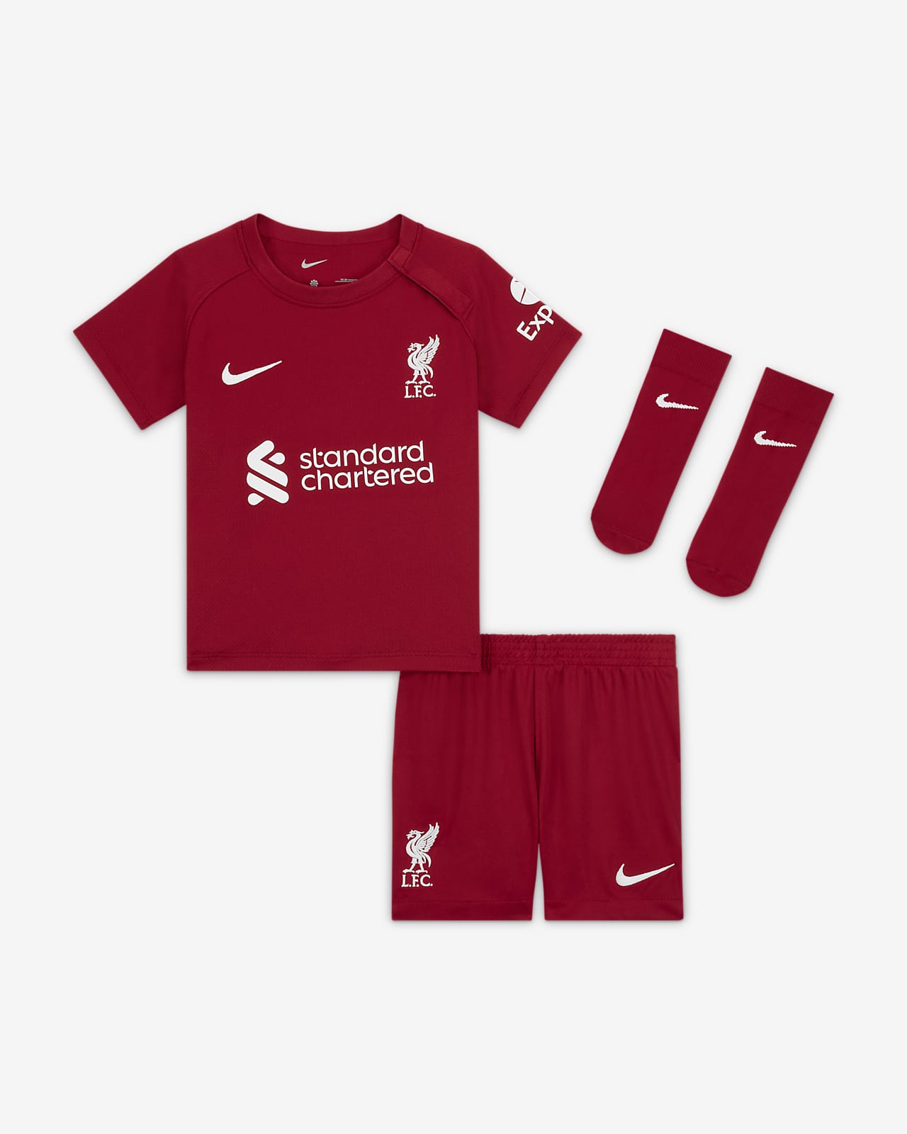 liverpool baby football kit