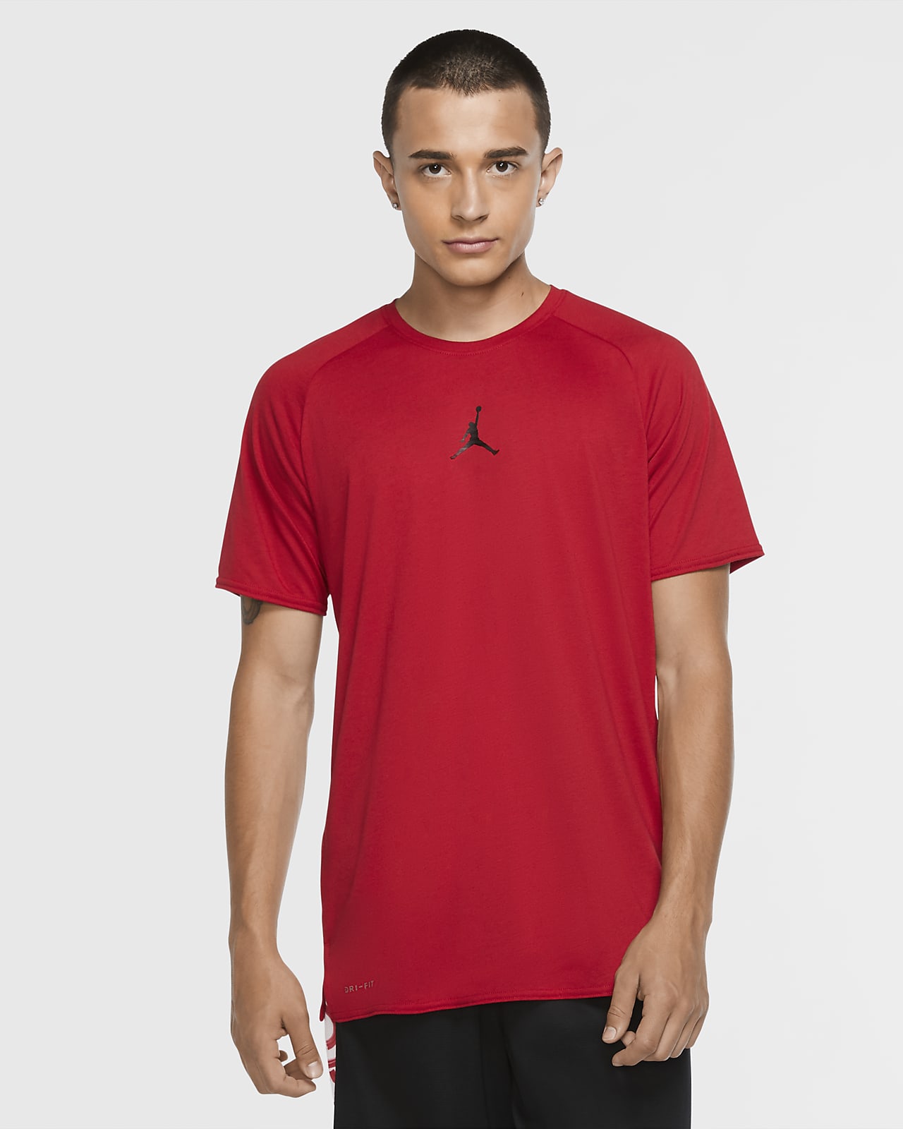 nike red training top