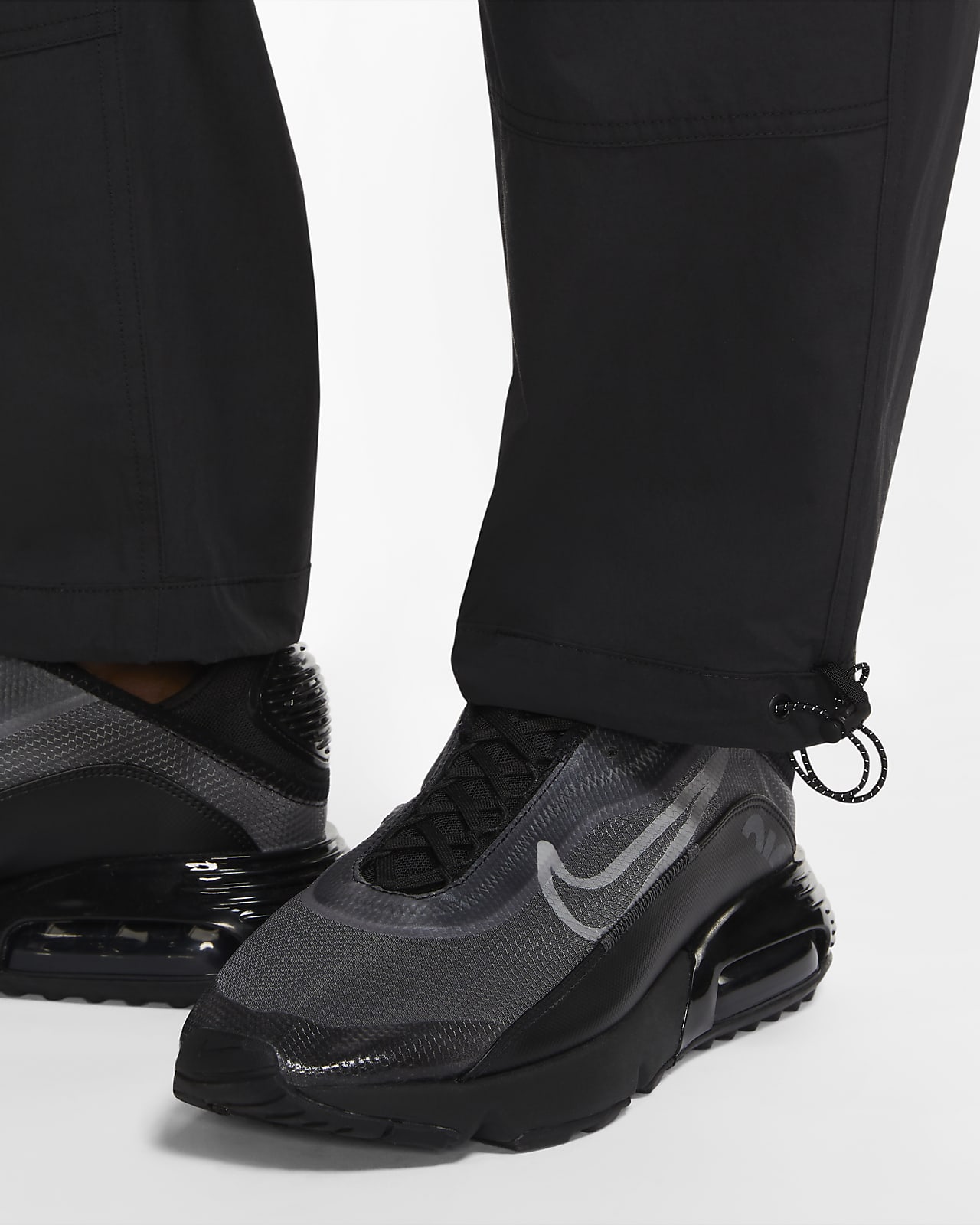 nike tech open hem pants