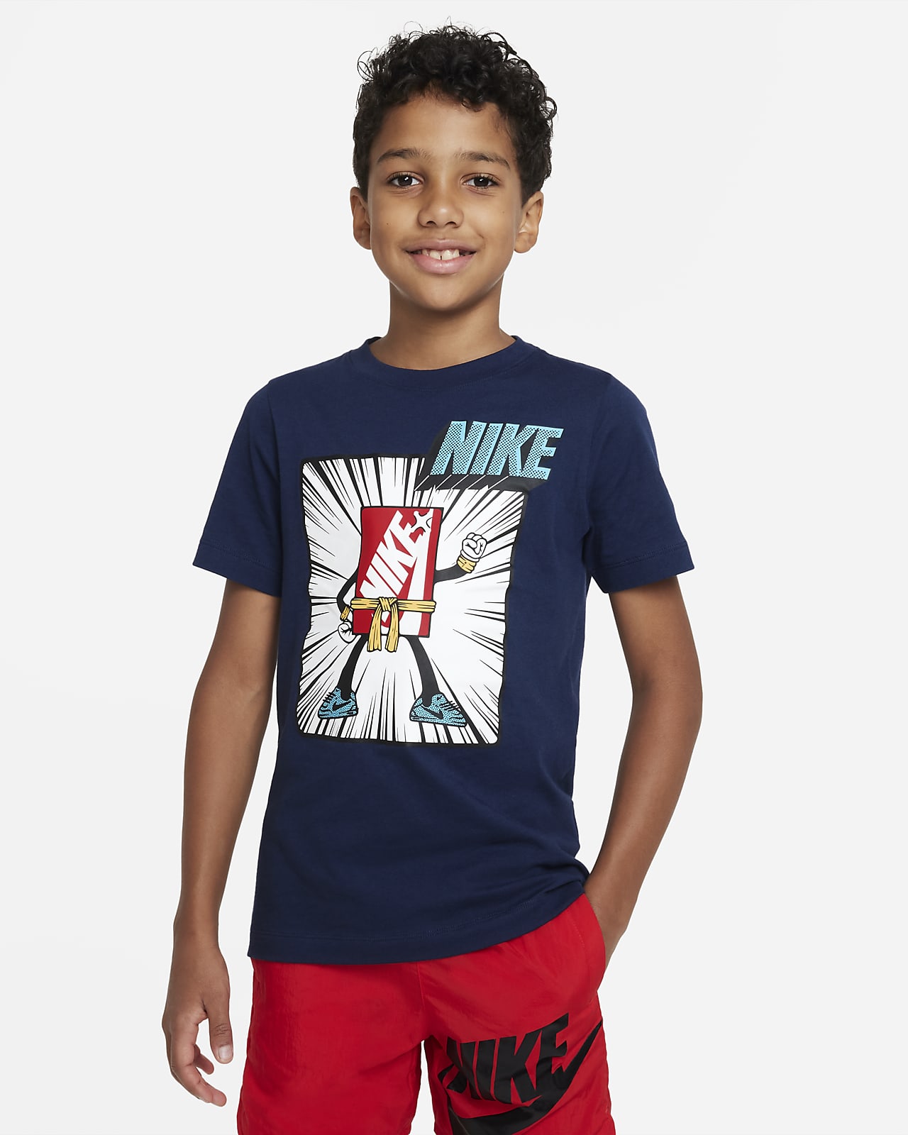 superstición Inevitable celebracion Nike Sportswear Big Kids' T-Shirt. Nike.com