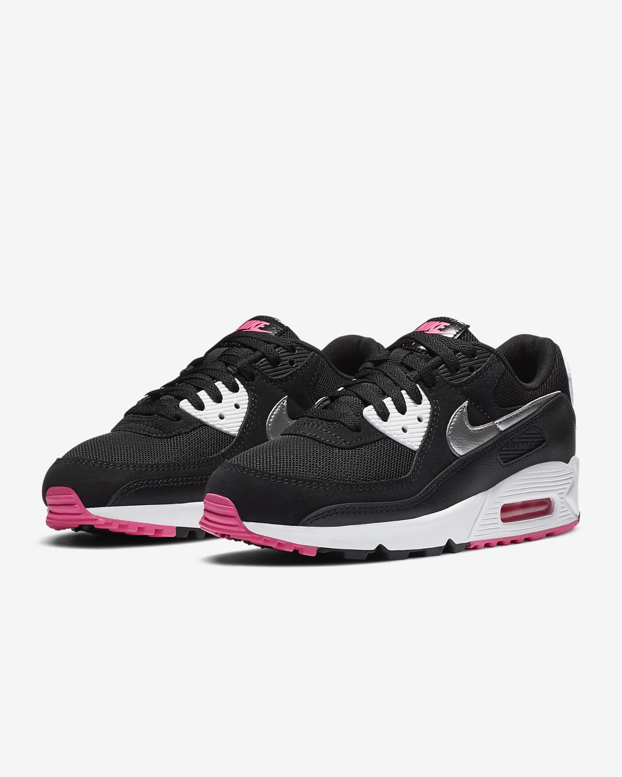 nike air max 90s black and white
