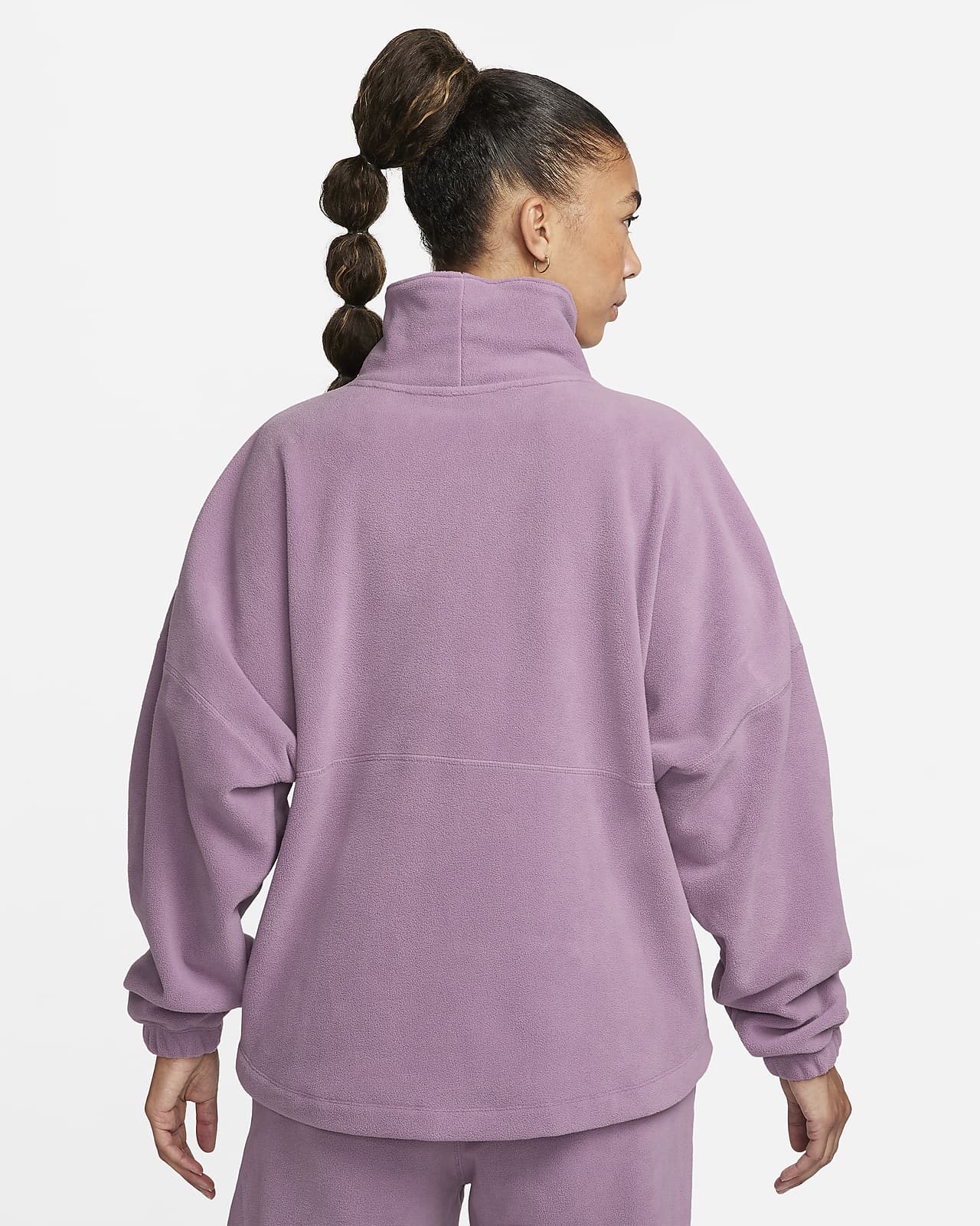 Nike Therma-FIT One Women's Oversized Long-Sleeve Fleece Top. Nike.com