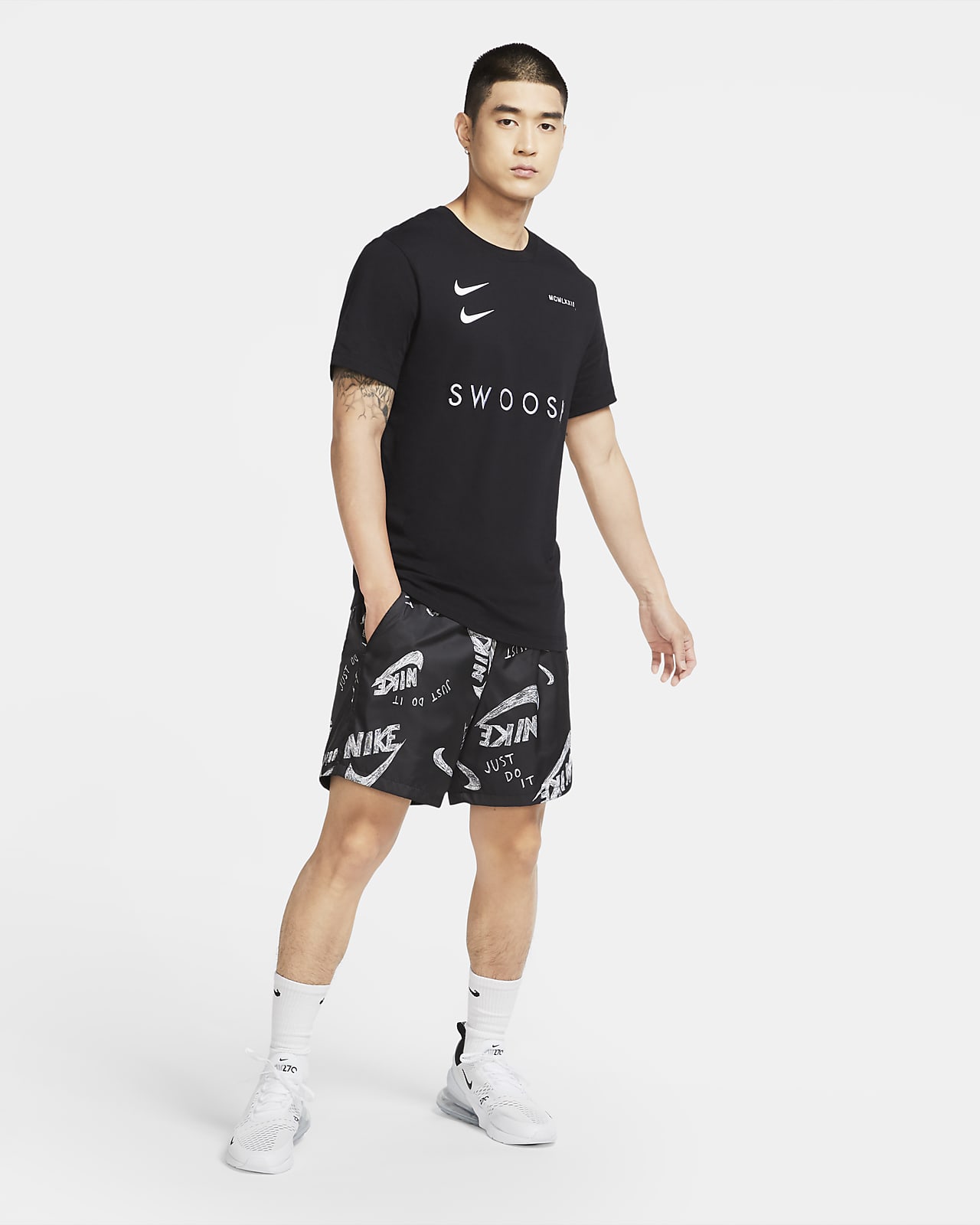 Nike Sportswear Men's Print Shorts. Nike GB