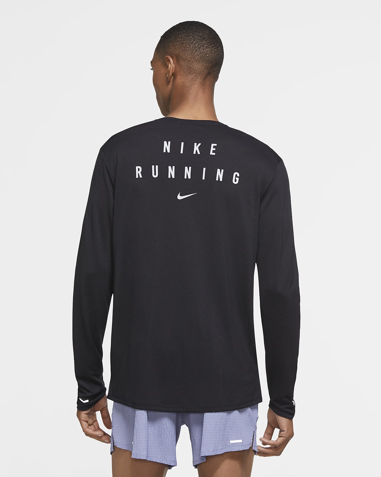 nike men's running shirt long sleeve