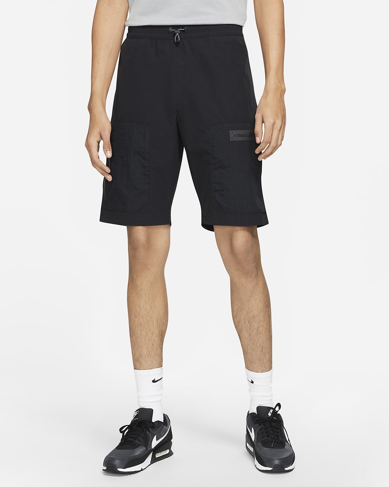 pantalon corto bolsillos hombre