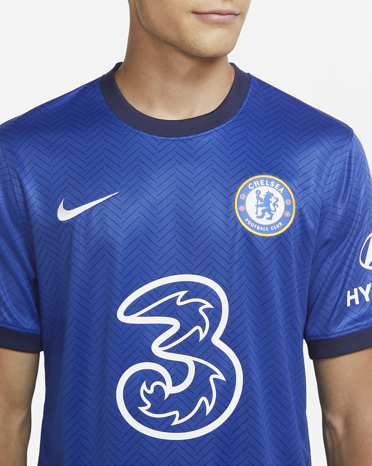 Maillot de football Chelsea FC 2020/21 Stadium Domicile pour Homme. Nike MA