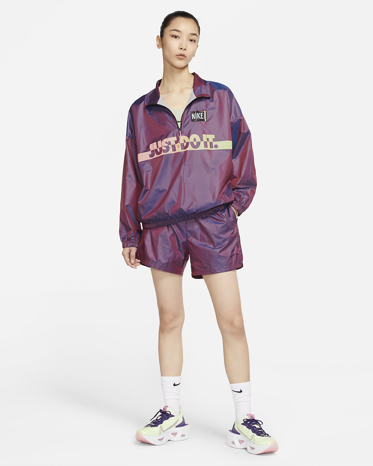 nike just do it woven jacket