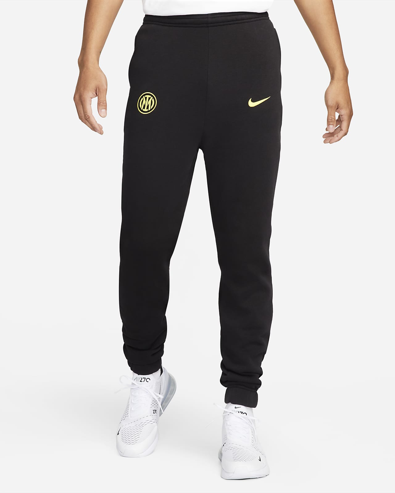 Pantalon de football en tissu Fleece Nike Inter Milan pour homme