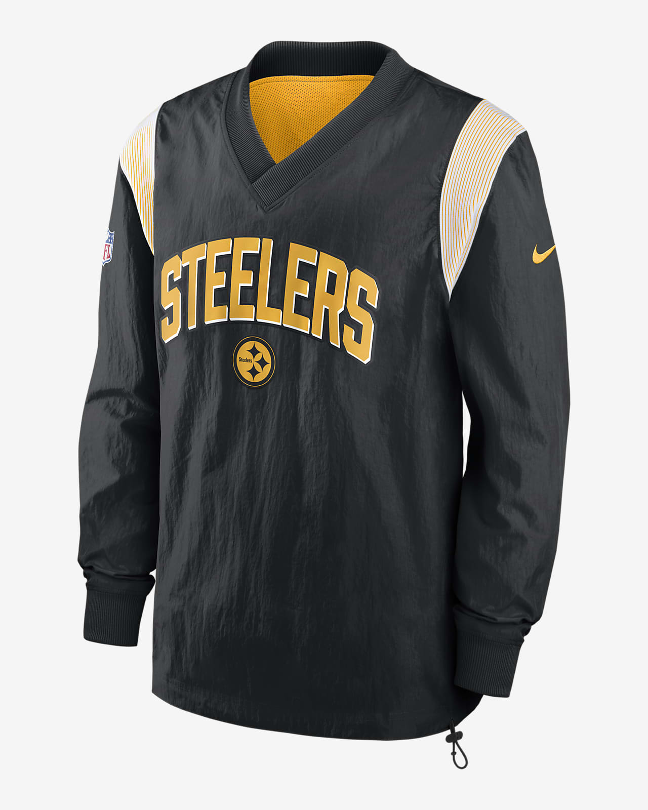 Nike Athletic Stack (NFL Pittsburgh Steelers) Men's Pullover Jacket.  