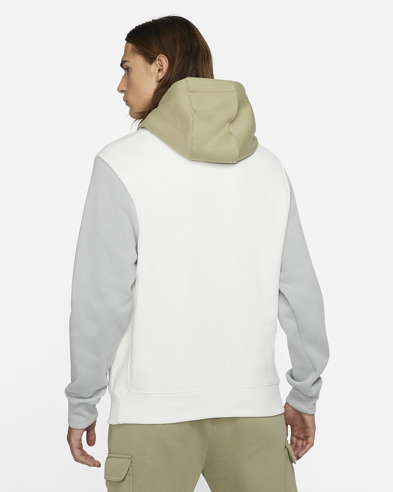 nike men's swoosh pullover hoodie