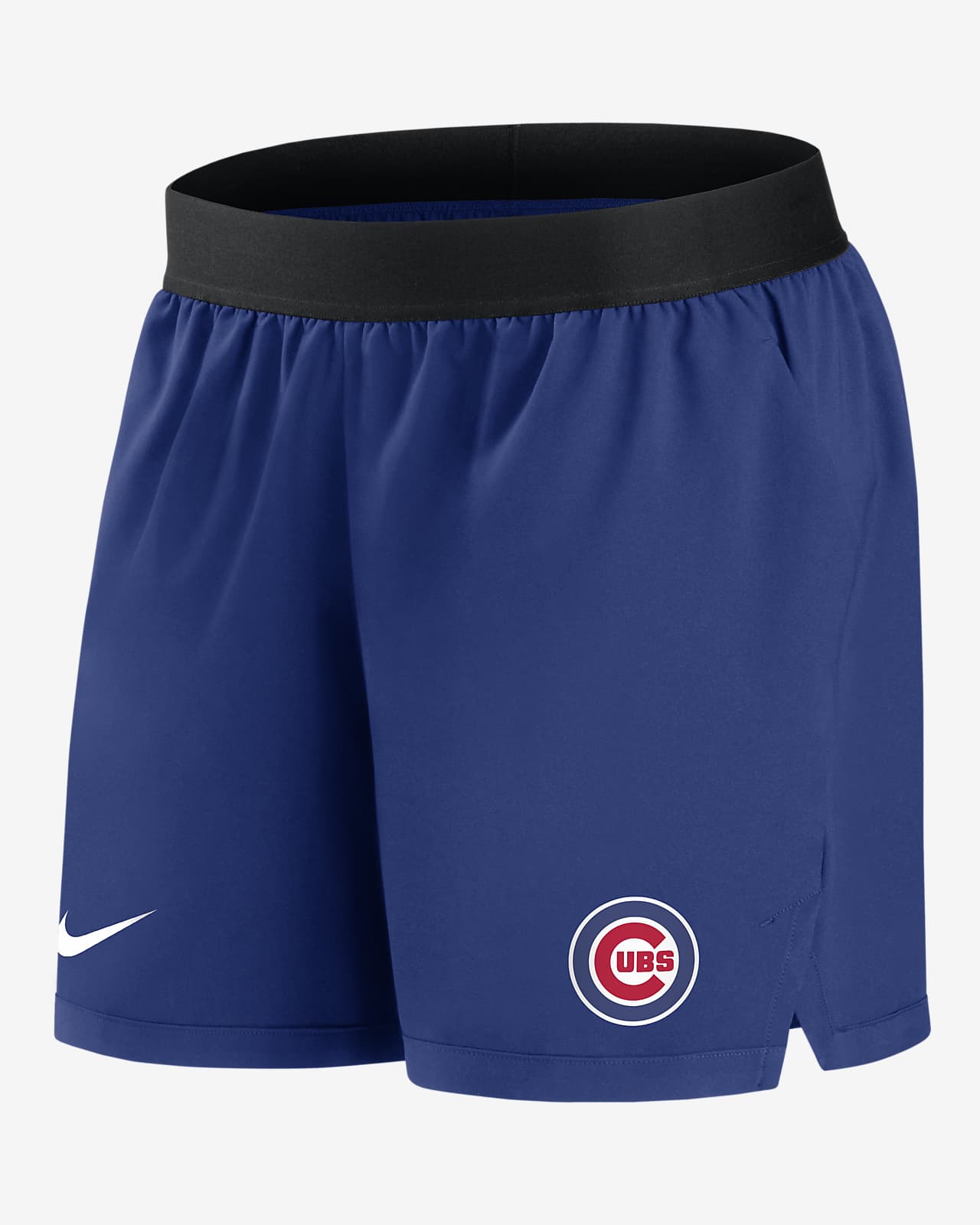 Nike Baseball Dri Fit Chicago Cubs Blue Short Sleeve Polo Shirt Adult XXL