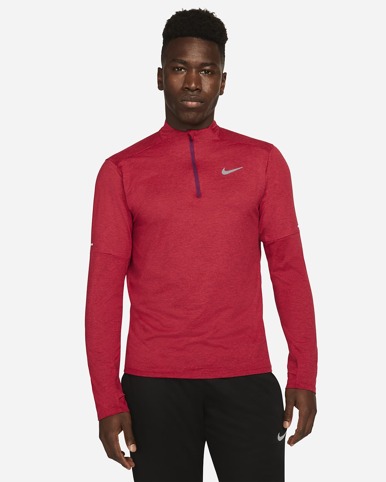 Nike Dri-FIT Men's 1/4-Zip Running Top. Nike PT
