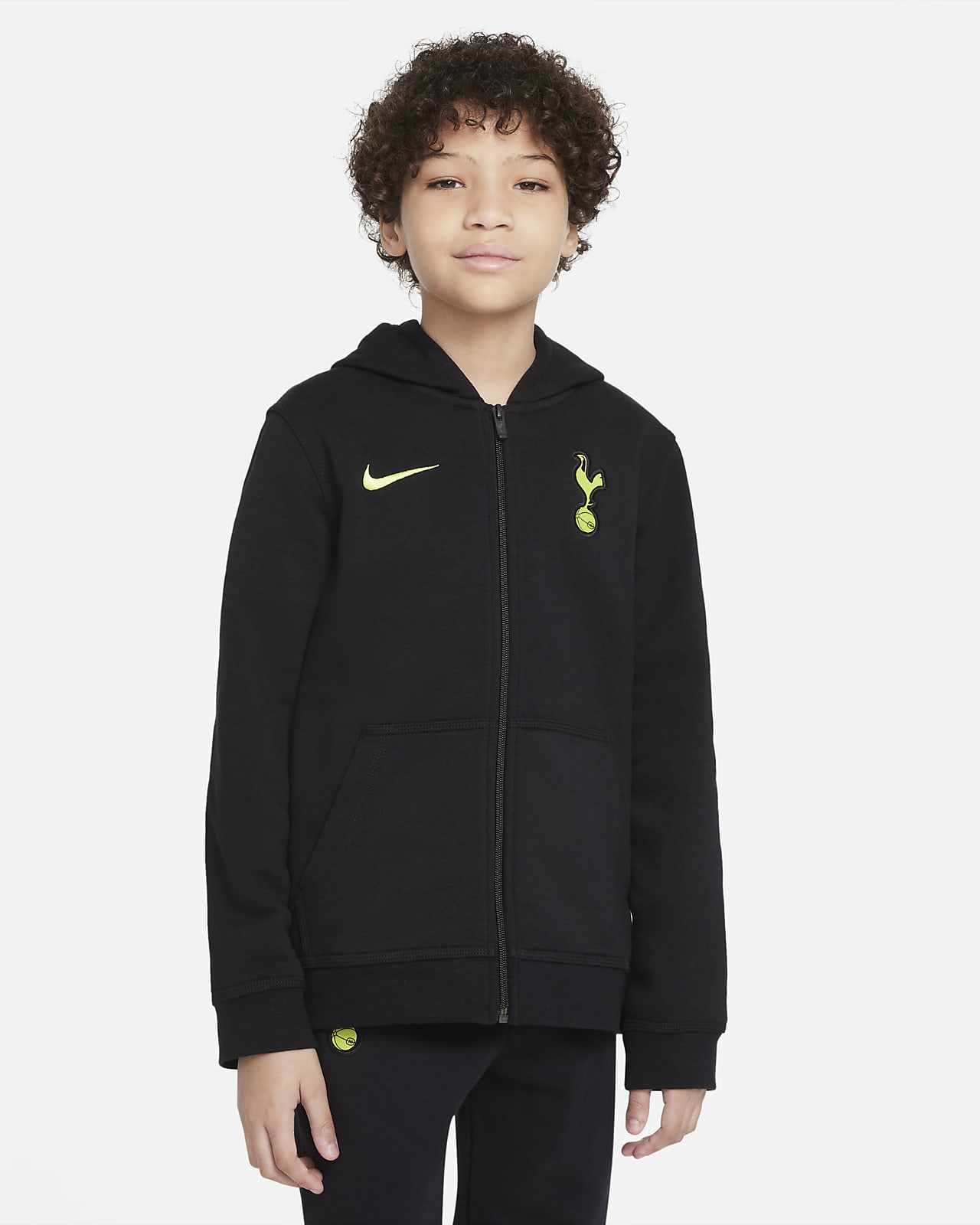 Tottenham Hotspur Older Kids' Full-Zip Fleece Hoodie
