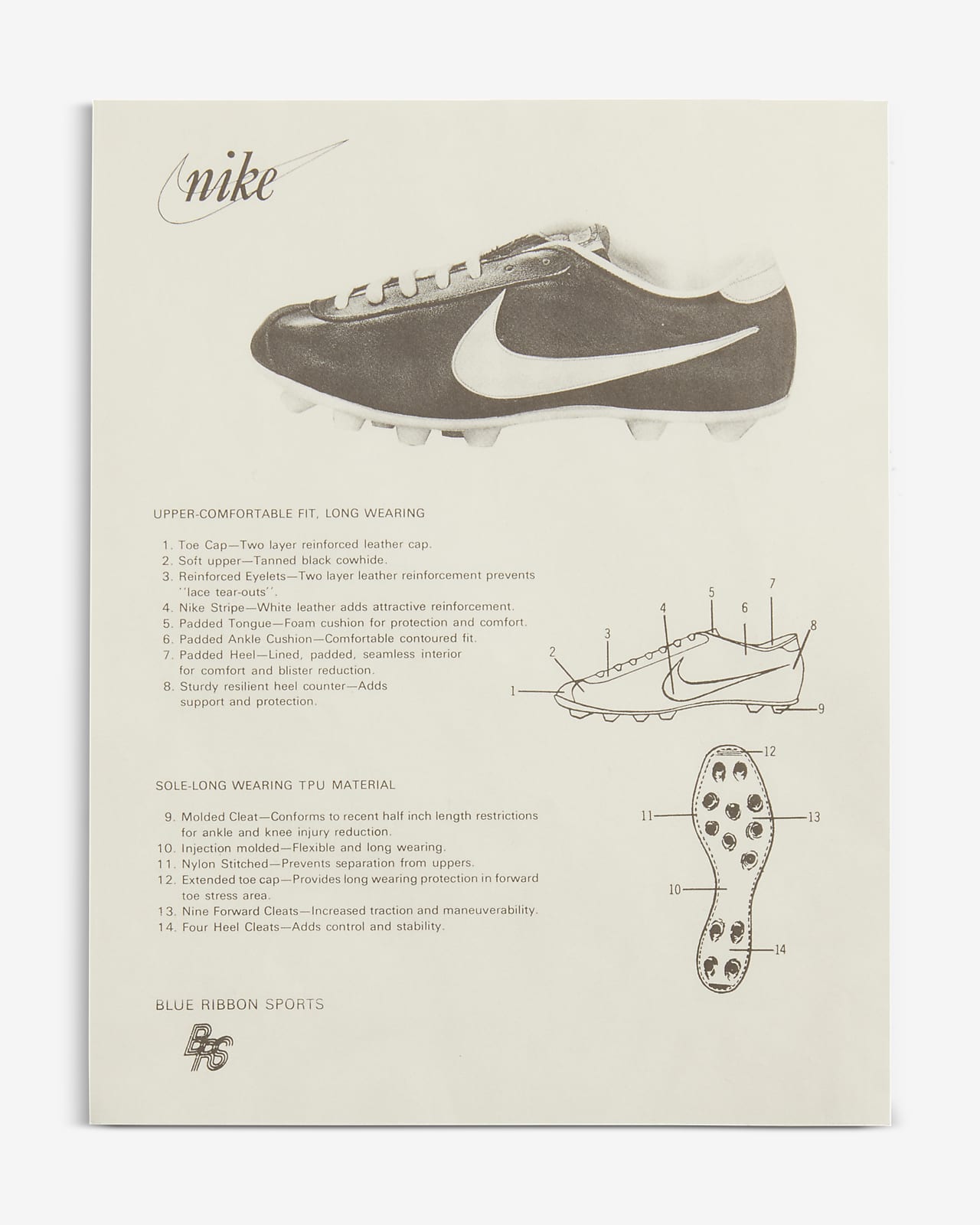 nike ankle cleats