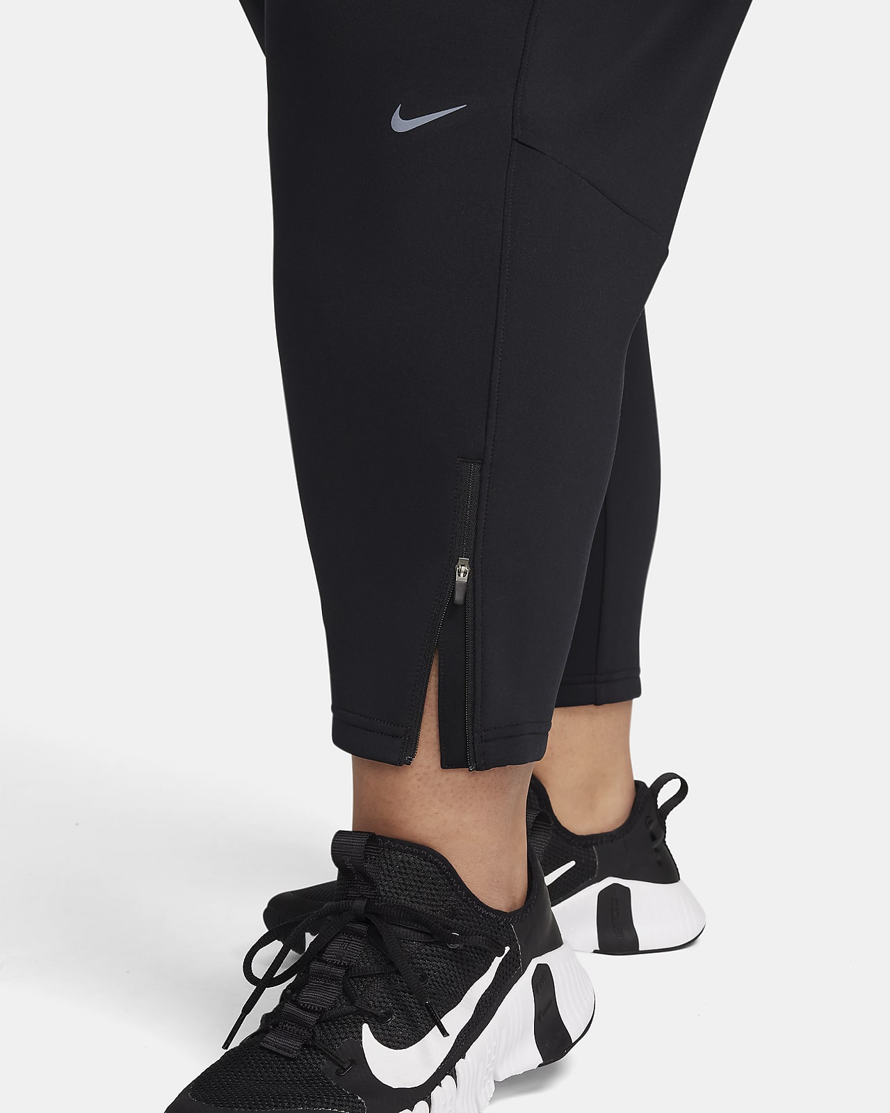 Nike dri fit gym pants 3/4 length sportswear all - Depop
