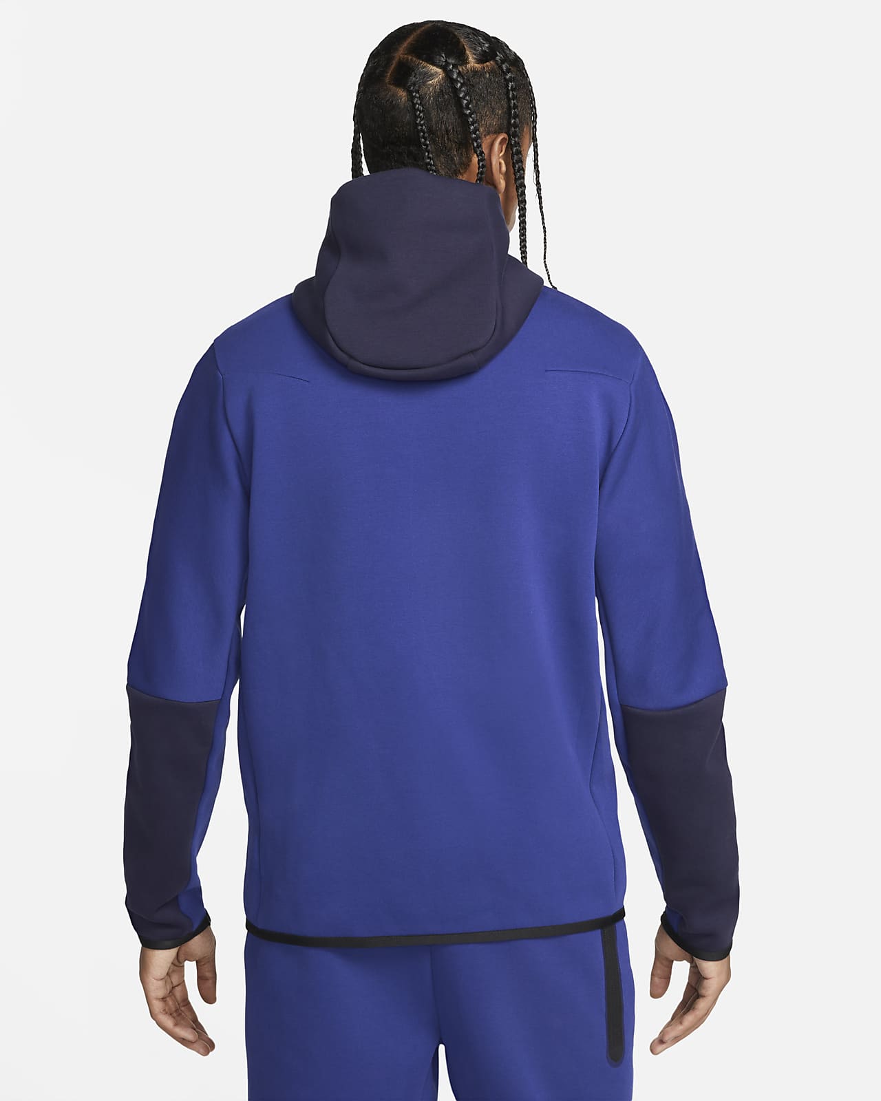 Nike Sportswear Tech Fleece Hoodie met rits voor heren. Nike BE