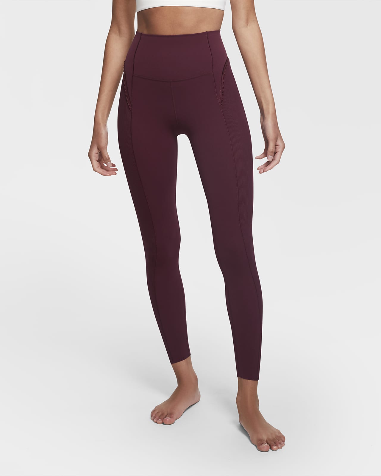 maroon nike spandex