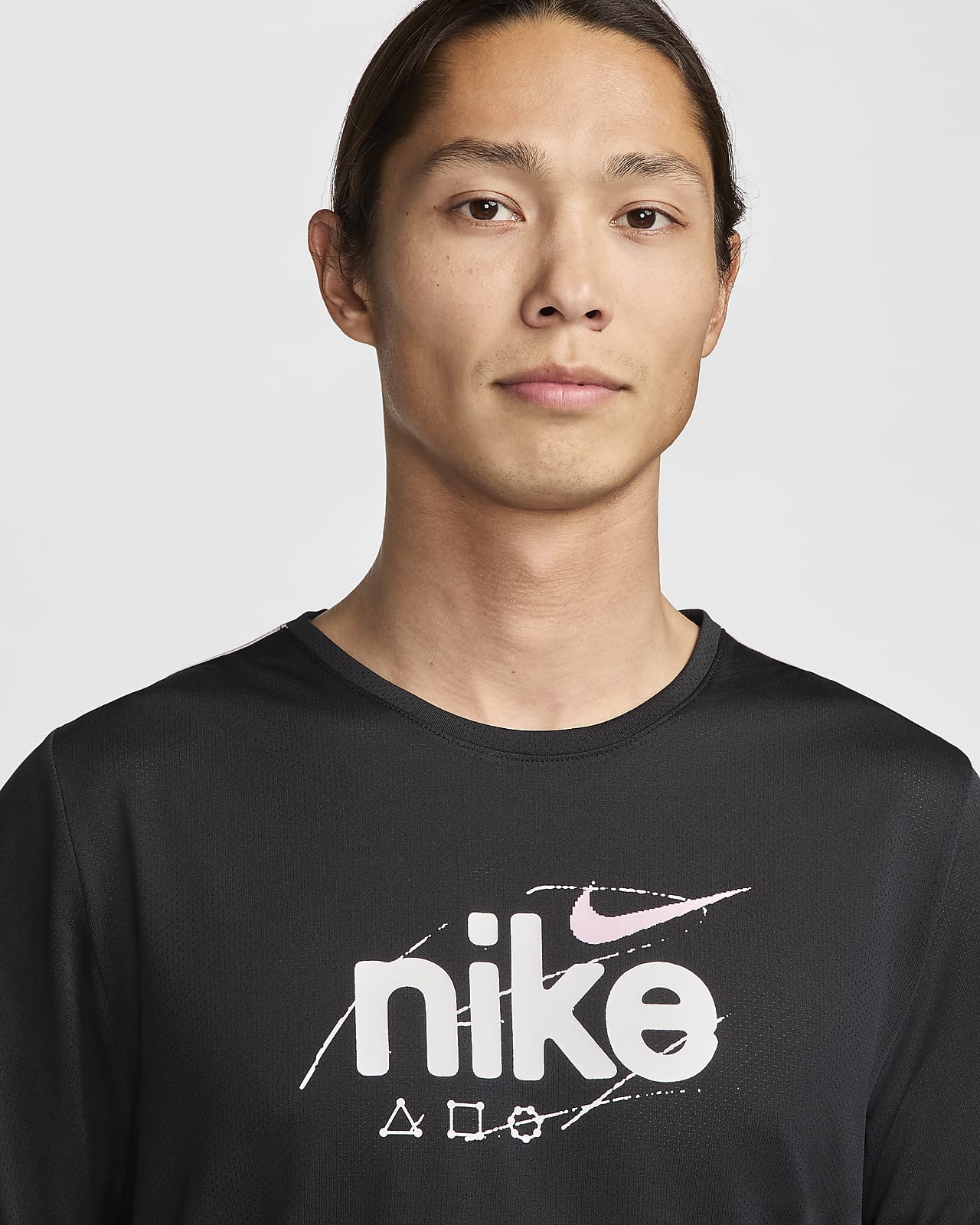 ナイキ Dri-FIT マイラー D.Y.E. メンズ ショートスリーブ ランニングトップ