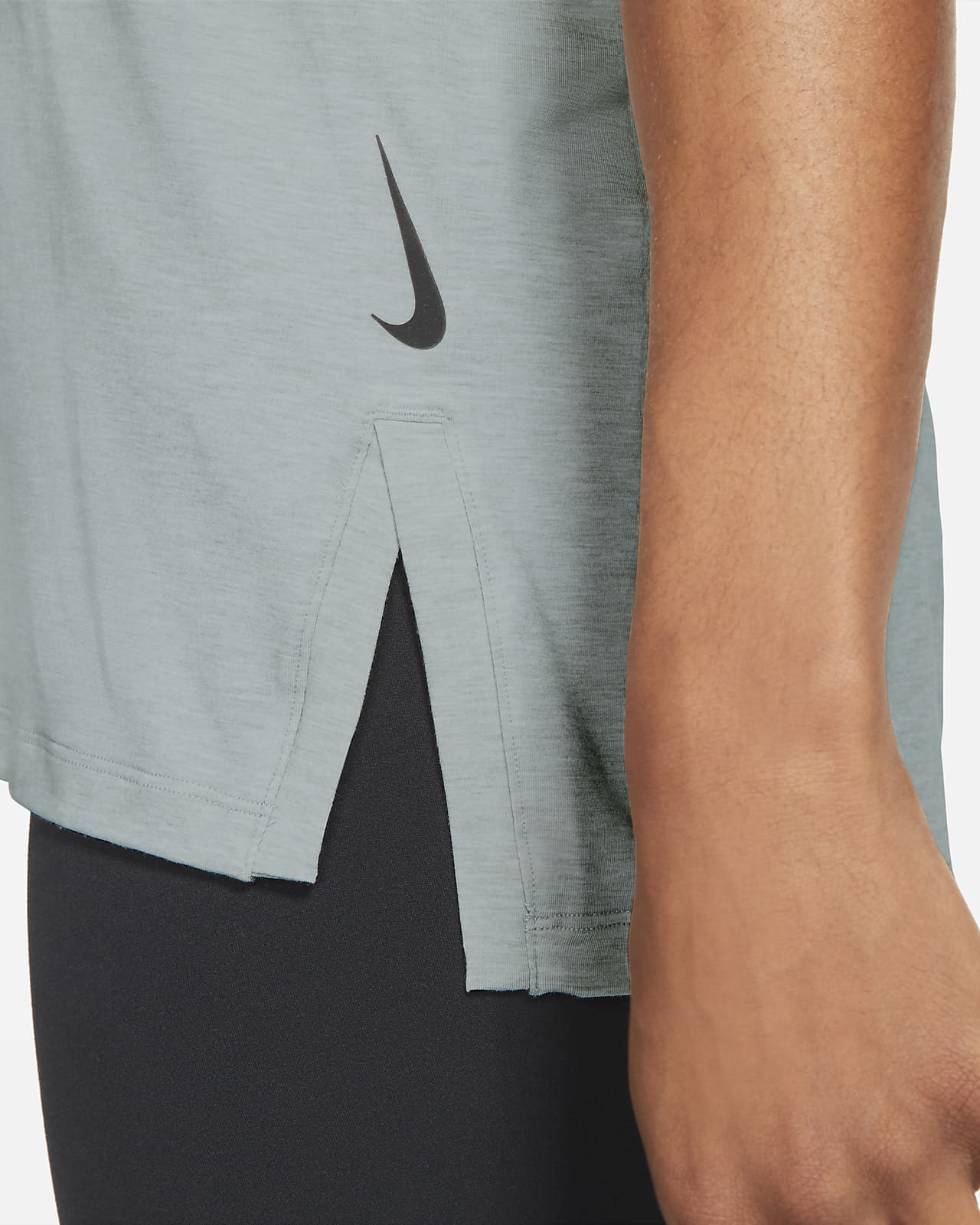 mens nike yoga top