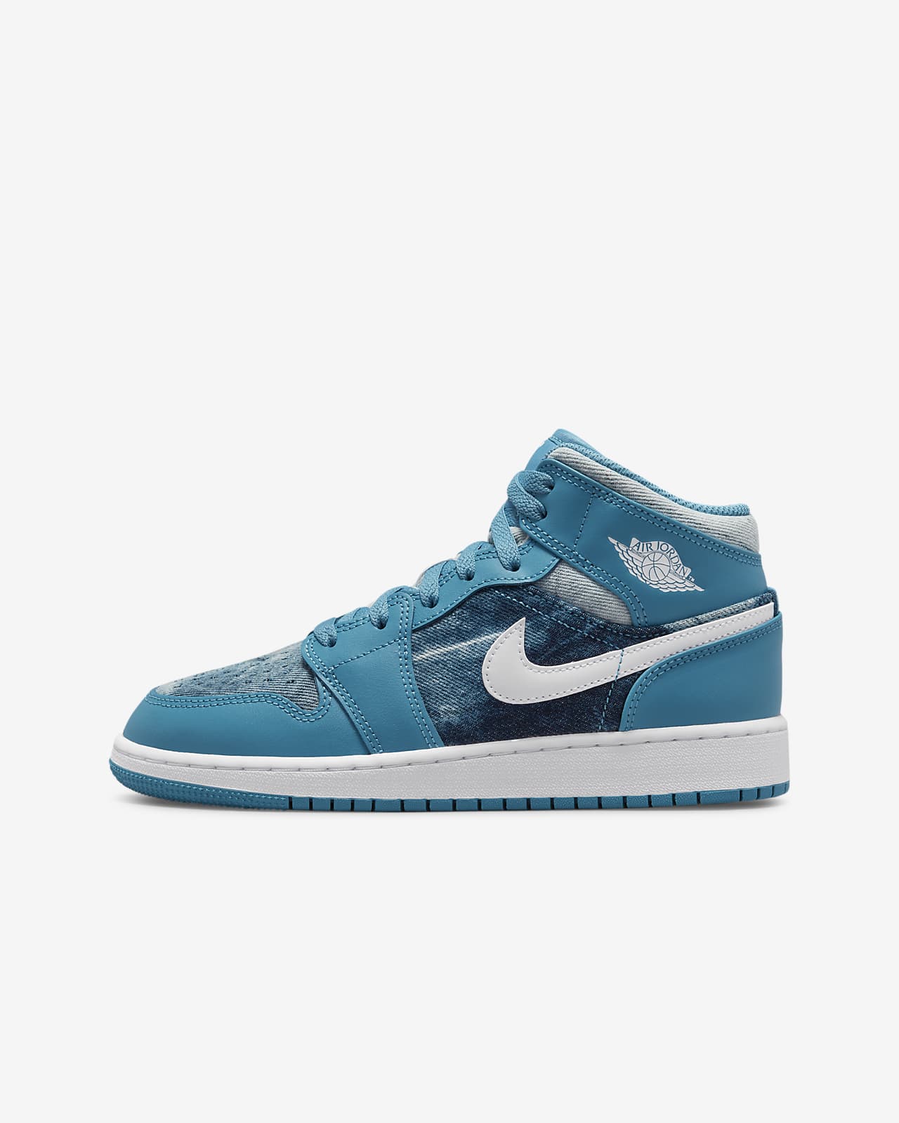Calzado para niños grandes Air Jordan 1 Mid. Nike MX