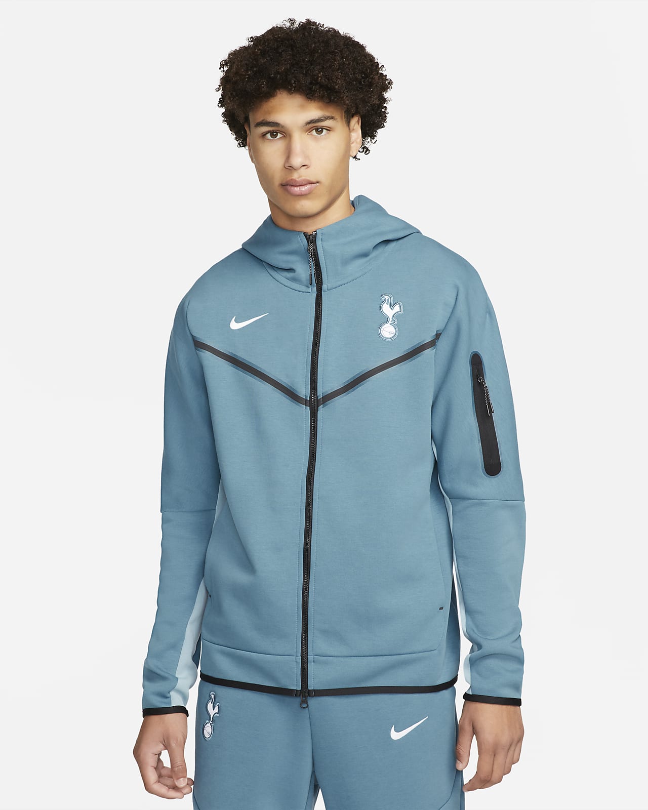 Adolescente paso invadir Tottenham Hotspur Tech Fleece Windrunner Sudadera con capucha con  cremallera completa - Hombre. Nike ES
