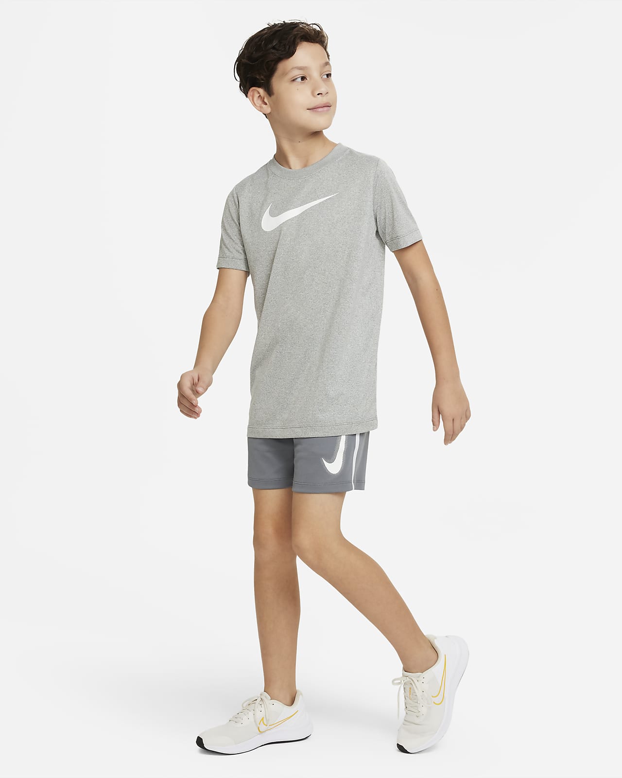 Nike Multi Older Kids Boys Dri FIT Graphic Training Shorts