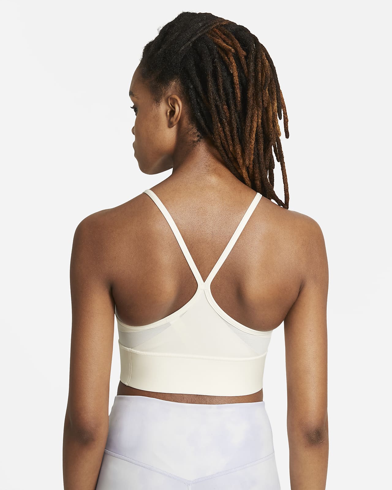 nike pro indy longline sports bra