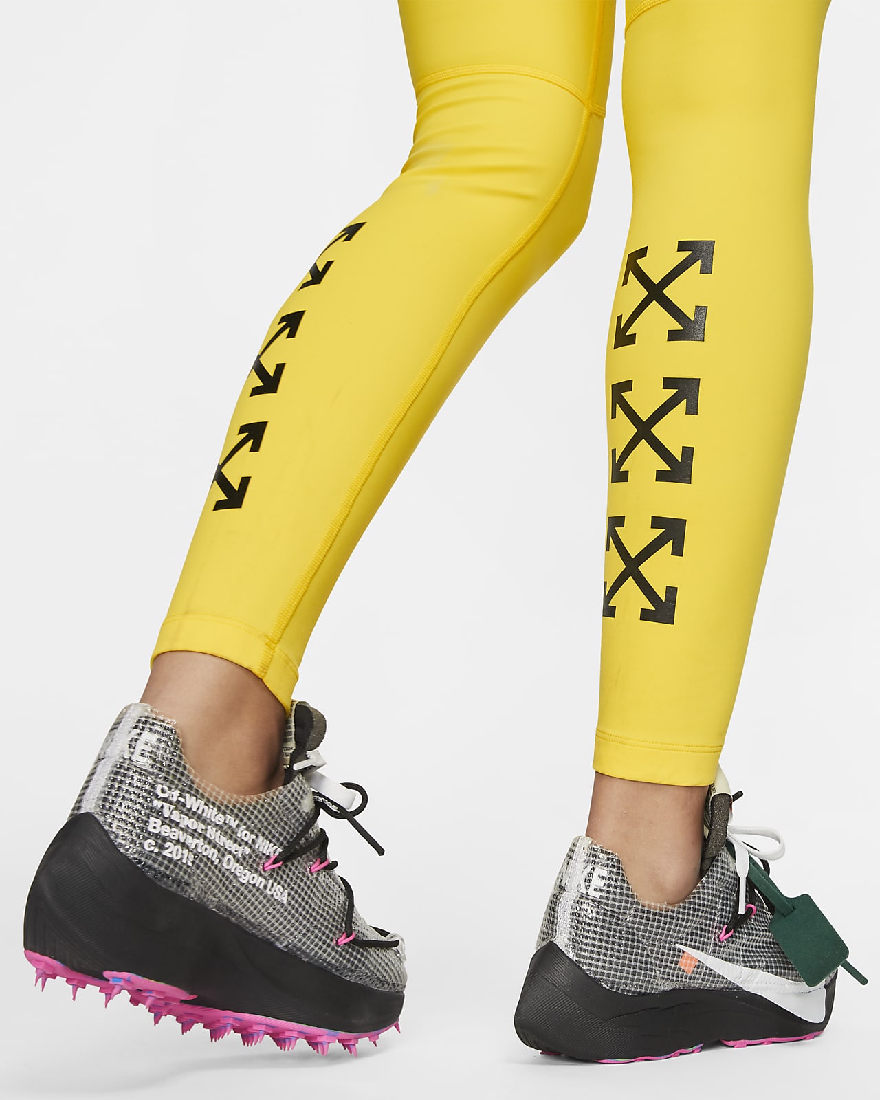 nike x off white running tights